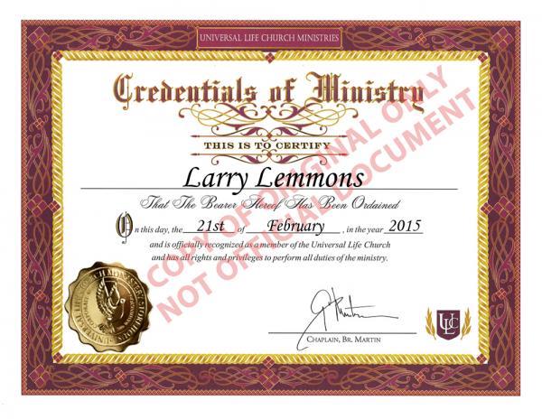 ordination-certificate-TGFycnkgTGVtbW9uc14wMi8yMS8yMDE1XmxhcmdlXmZyZWVe
